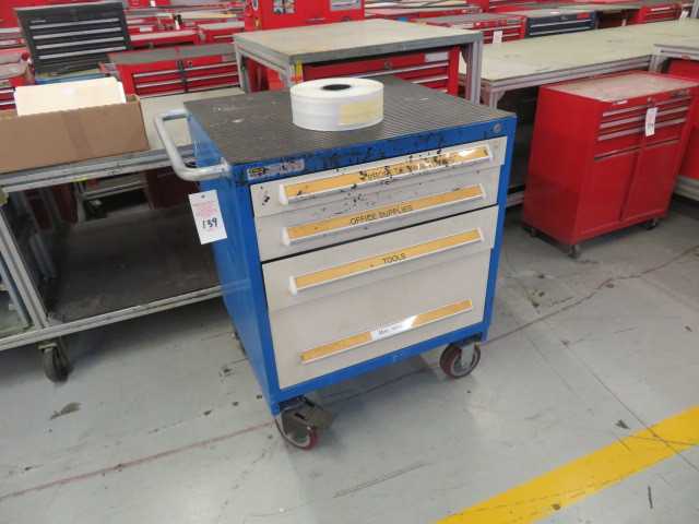 (4) Drawer Vidmar Cabinet on wheels - MISCELLANEOUS