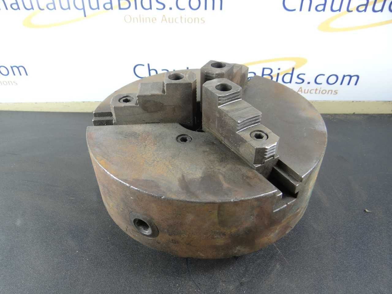 SKINNER 12 INCH 3 JAW LATHE CHUCK D1 6 MOUNT - HOLEMAKING TOOLS