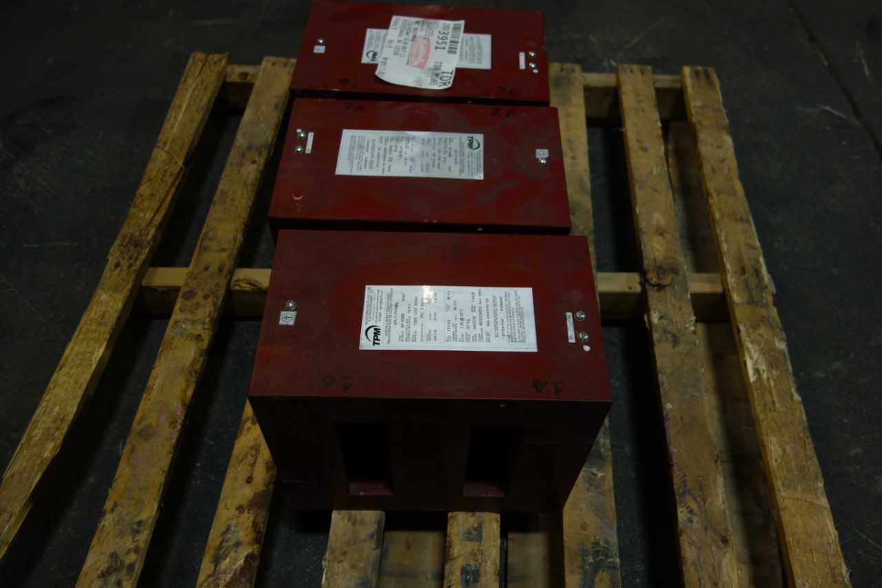 LOT OF 3 TPM SP 338B 250 5A 15KV AC CURRENT TRANSFORMER - CONTROL TRANSFORMERS