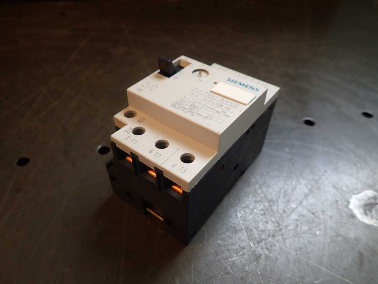 Siemens 3VU1300-1MH00 Rail Mount Circuit Breaker Motor Protector 3ph 29A - CIRCUIT BREAKERS