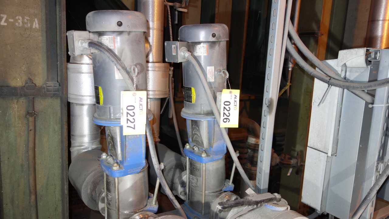 GOULDS 22SV3NH4F26 E-SV VERTICAL MULTI-STAGE PUMP - PUMPS