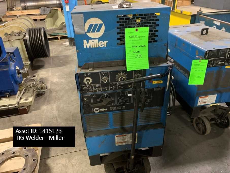 Miller TIG Welder - WELDING EQUIPMENT