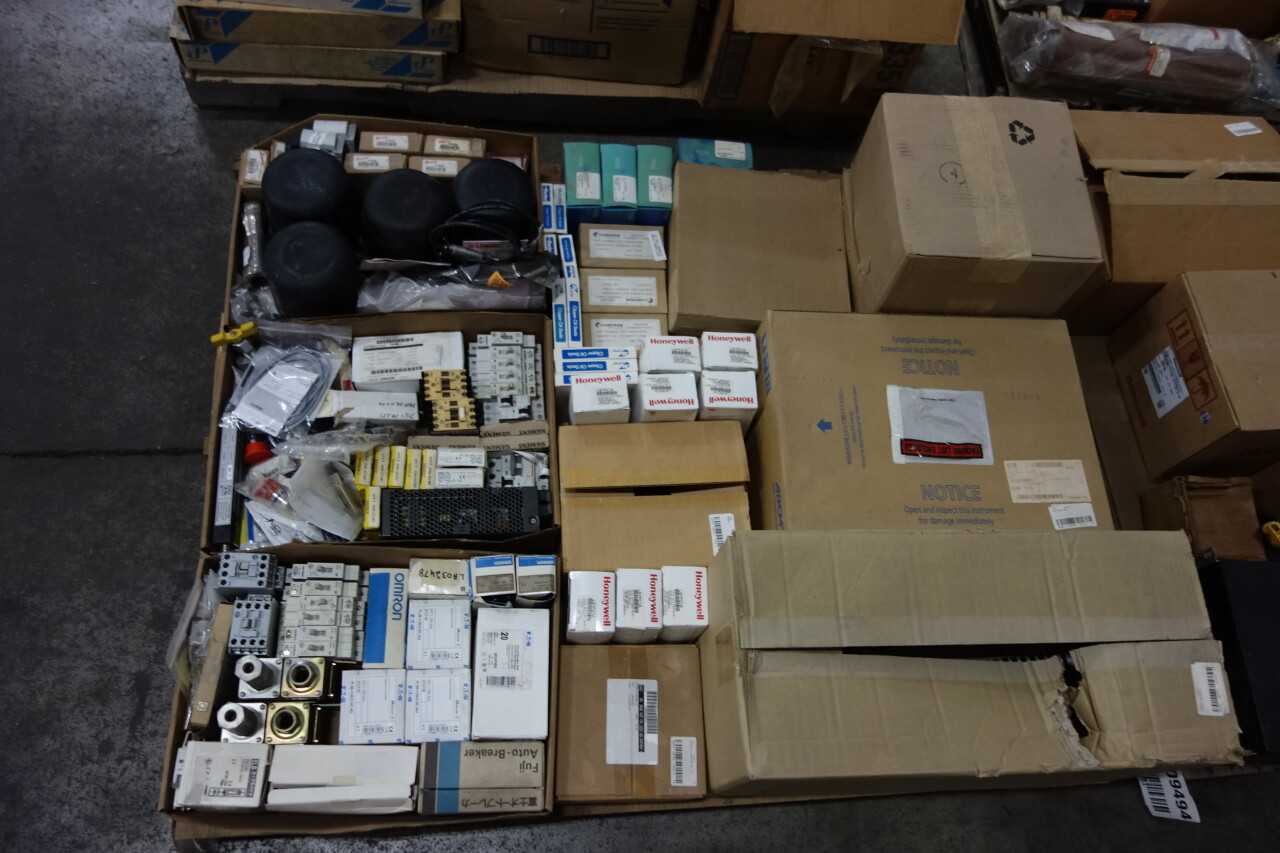 4 PALLETS OF ASSORTED MRO - INDUSTRIAL PARTS