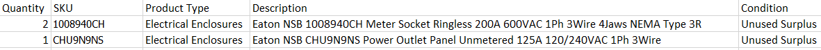 Quantity of 3x Assorted Electrical Enclosures - ELECTRICAL ENCLOSURES Quantity of 3x Assorted Electrical Enclosures - ELECTRICAL ENCLOSURES