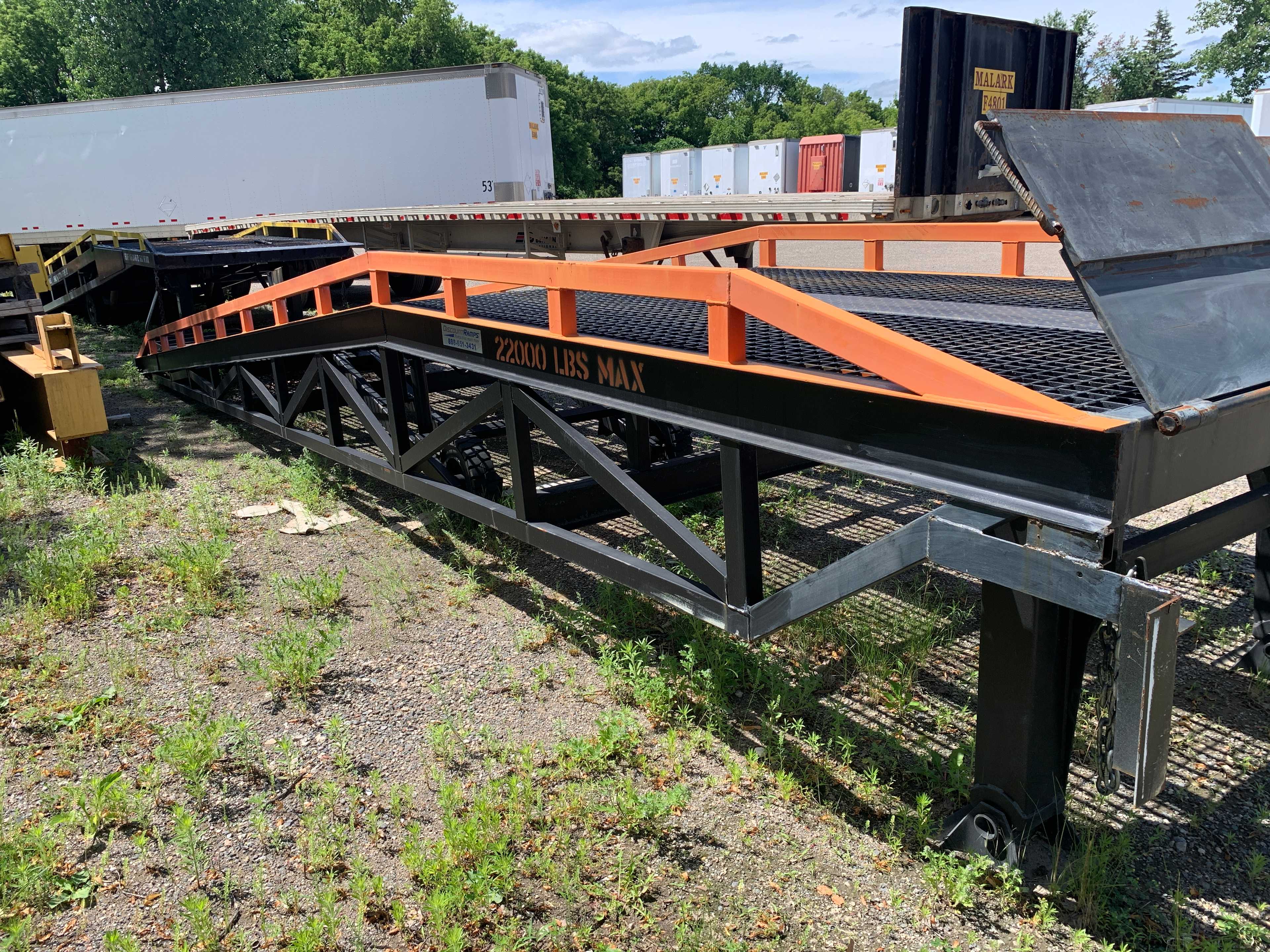 2021 JIN HUA RYR-37-22 RAMP UTILITY TRAILER - CONSTRUCTION EQUIPMENT