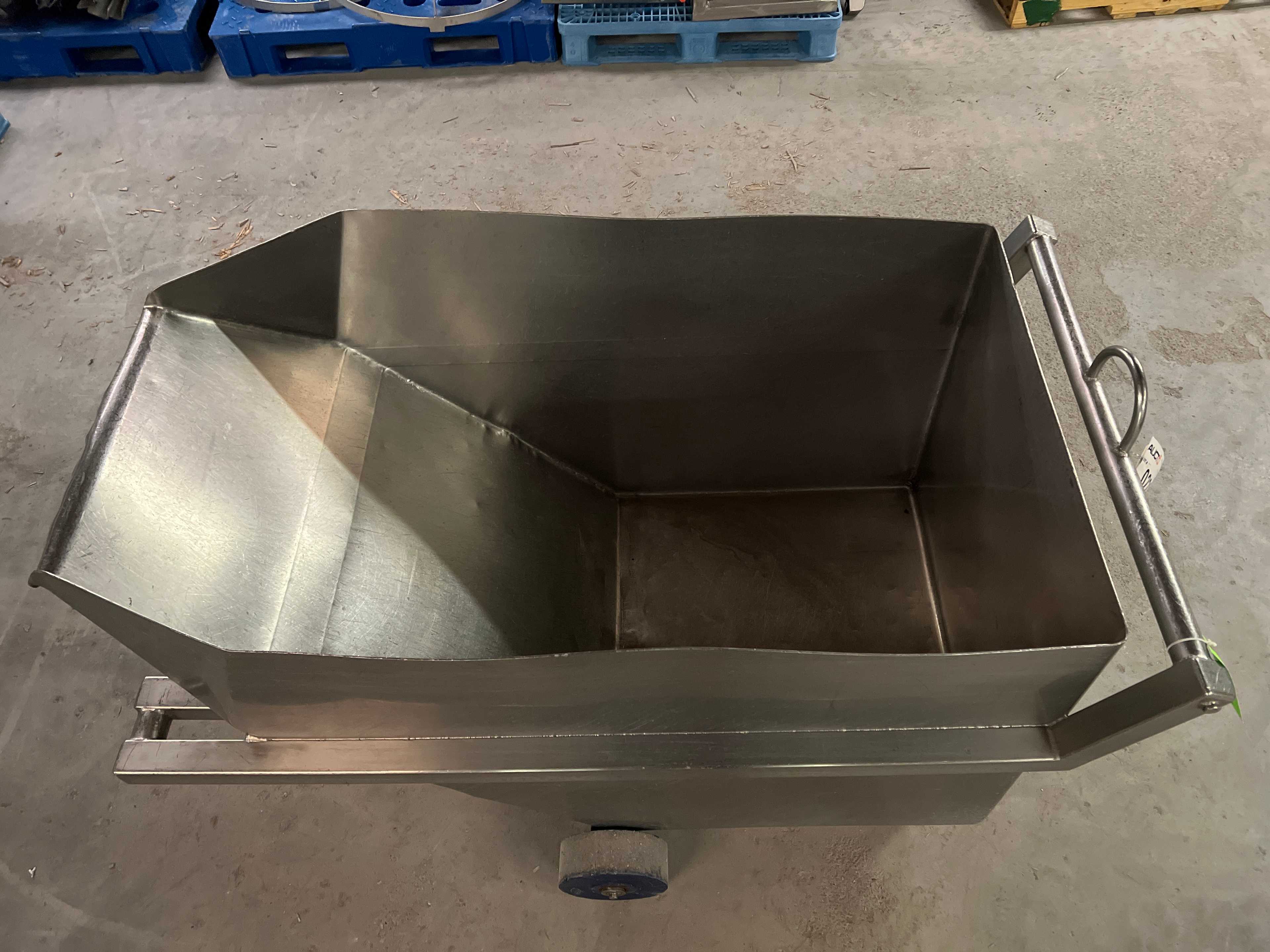 Stainless Steel Dump Cart Hopper