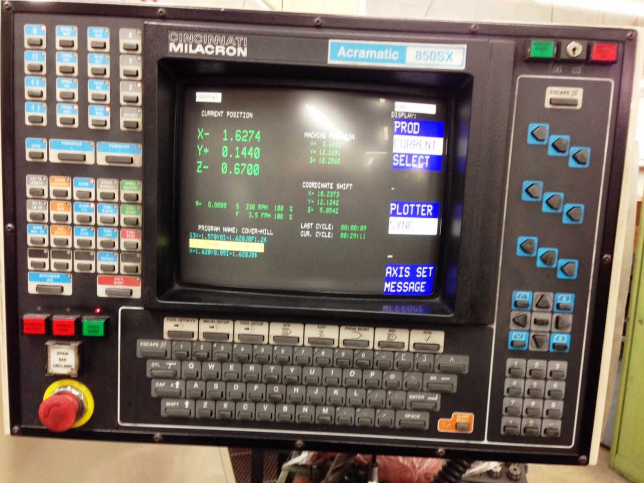 Cincinnati Sabre 500 VMC - CNC MACHINING CENTERS
