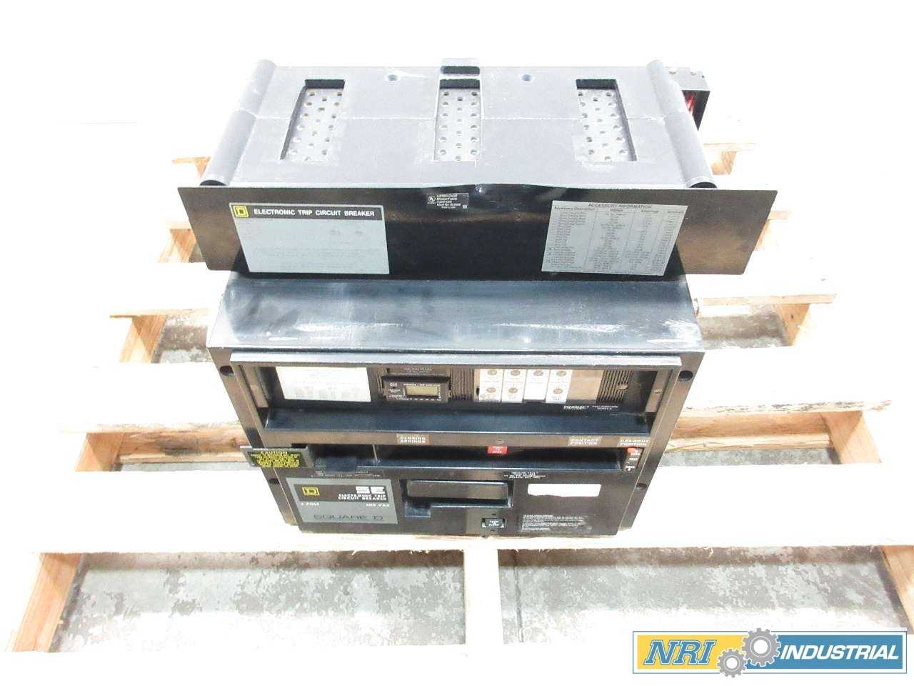 SQUARE D SED361200LSGA8 MICROLOGIC 3P 1200A 600V-AC CIRCUIT BREAKER - CIRCUIT BREAKERS
