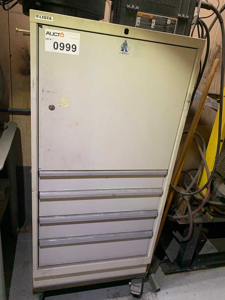 CABINET WITH CONTENTS (Quantity of 2) - INDUSTRIAL PARTS