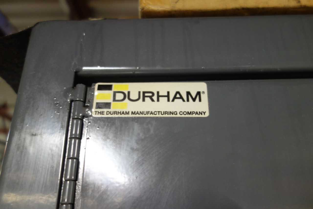 Durham steel cabinet with contents - TOOL STORAGE