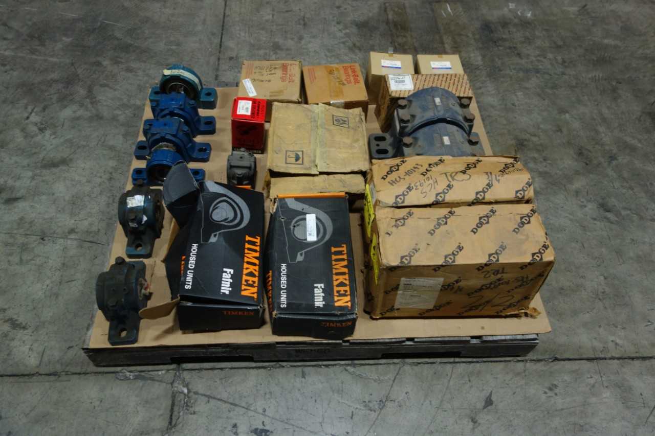 PALLET OF ASSORTED BEARINGS - BEARINGS