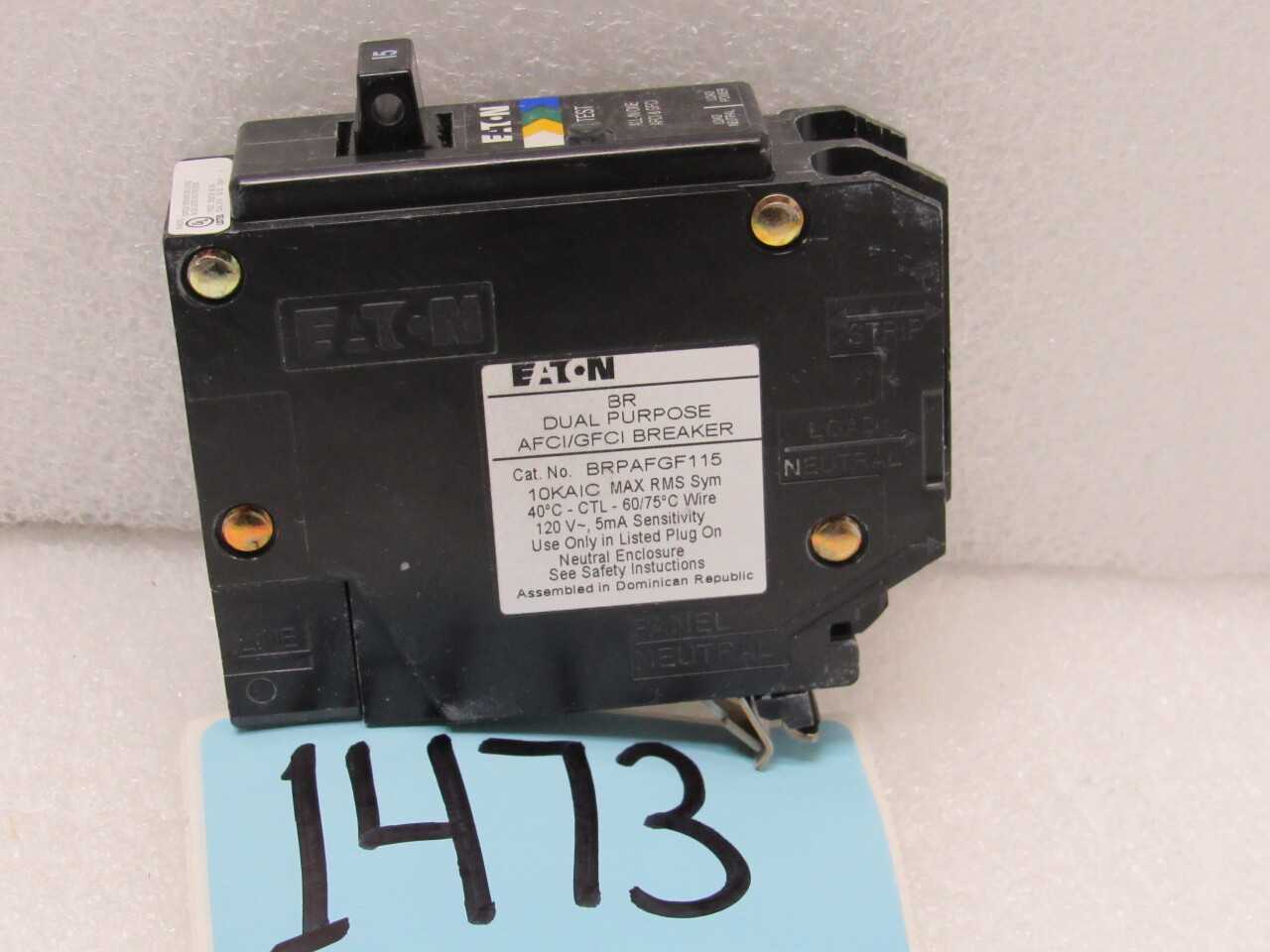 Eaton Circuit Breakers - CIRCUIT BREAKERS