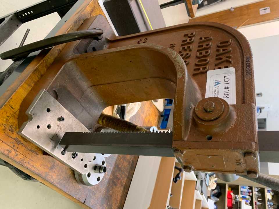 Dake Arbor Press - MECHANICAL STAMPING PRESSES
