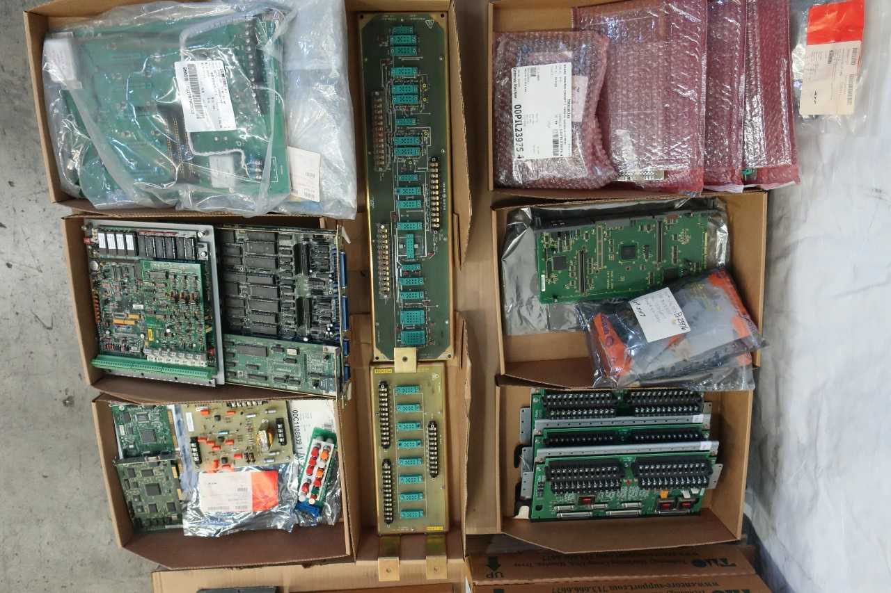 2 PALLETS OF ASSORTED PCB CIRCUIT BOARDS - AUTOMATION & CONTROLS