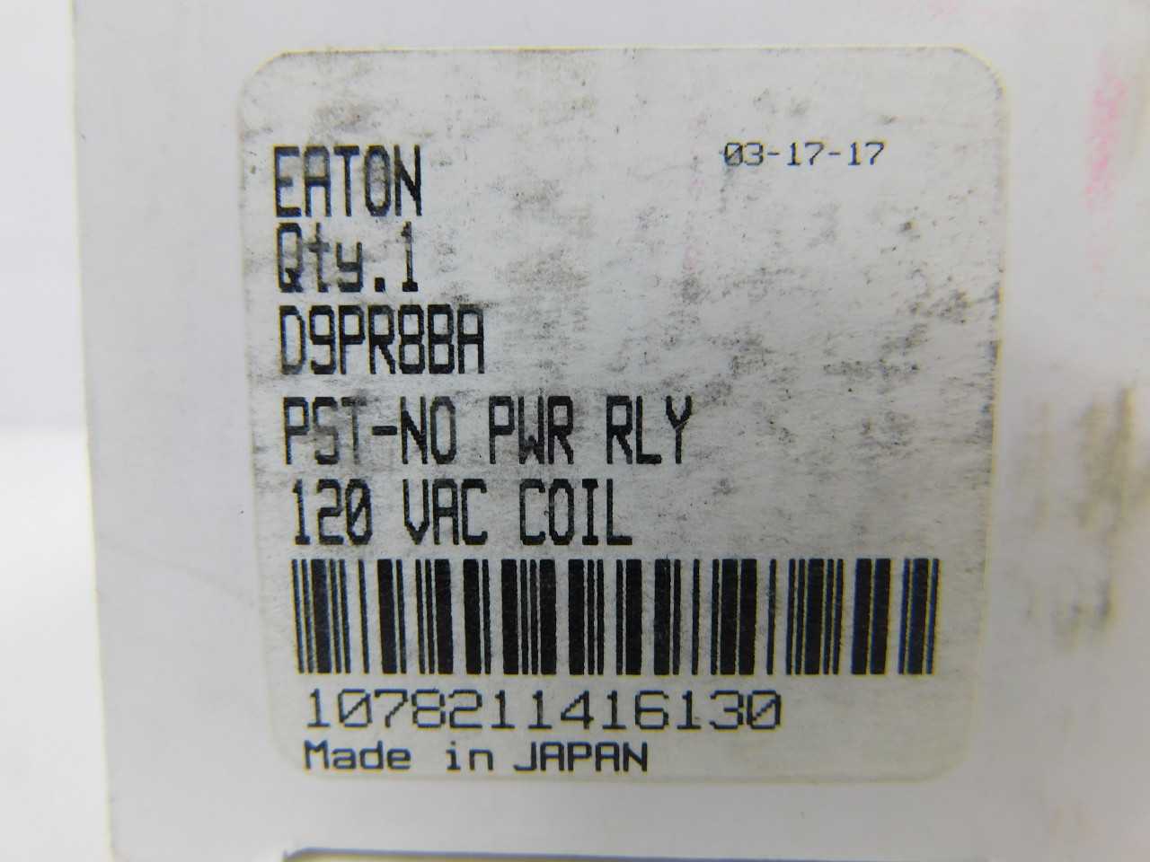 Quantity of 16x D9PR8BA Relays - ELECTRICAL COMPONENTS Quantity of 16x D9PR8BA Relays - ELECTRICAL COMPONENTS