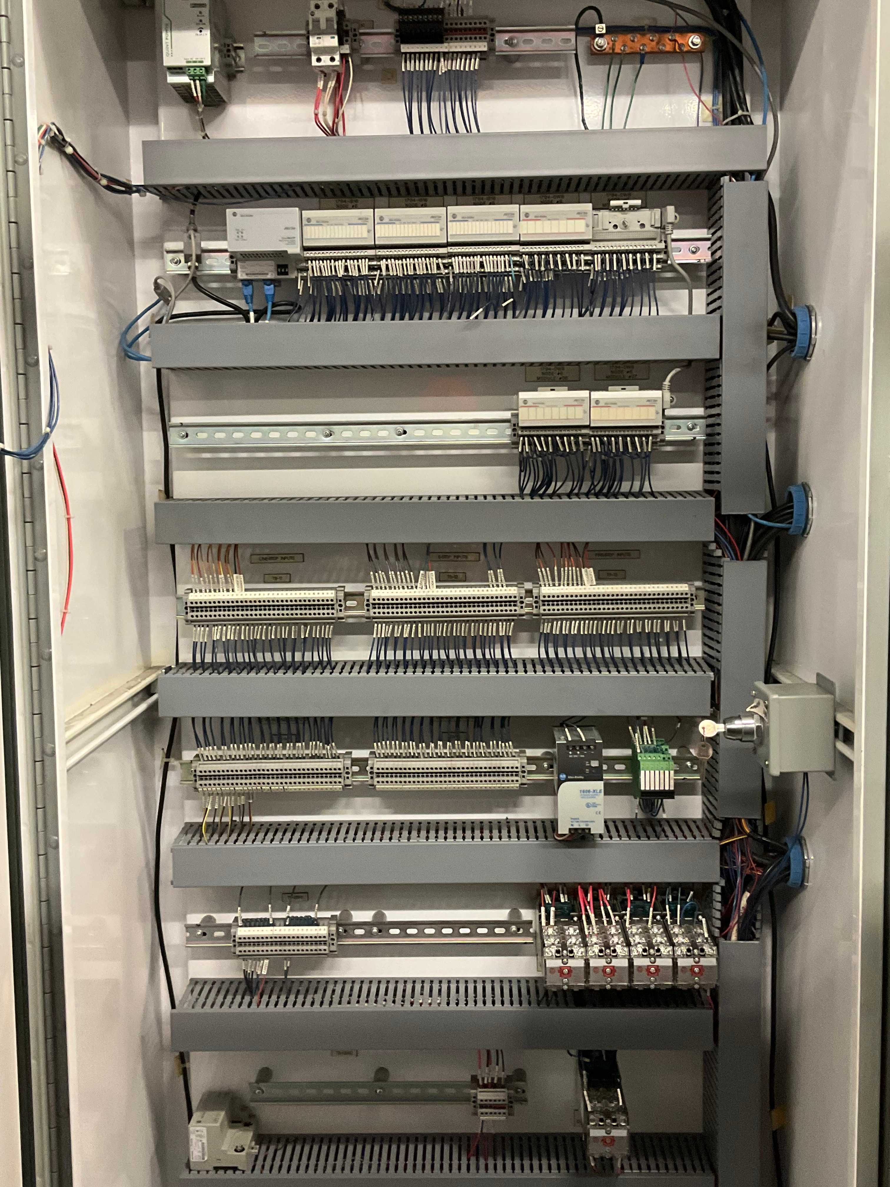 QTY 2 - CONTROL CABINETS WITH ALLEN BRADLEY CONTROLS - CONTROL CABINETS