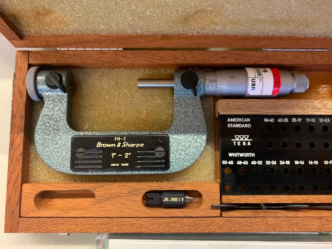 Brown & Sharpe Micrometer - ELECTRIC POWER TOOLS