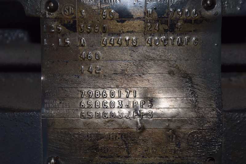WESTINGHOUSE 125 HP ELECTRIC MOTOR - MISCELLANEOUS