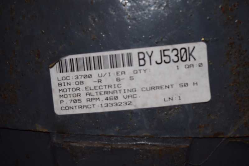 WESTINGHOUSE 50 HP VERTICAL ELECTRIC MOTOR - MISCELLANEOUS