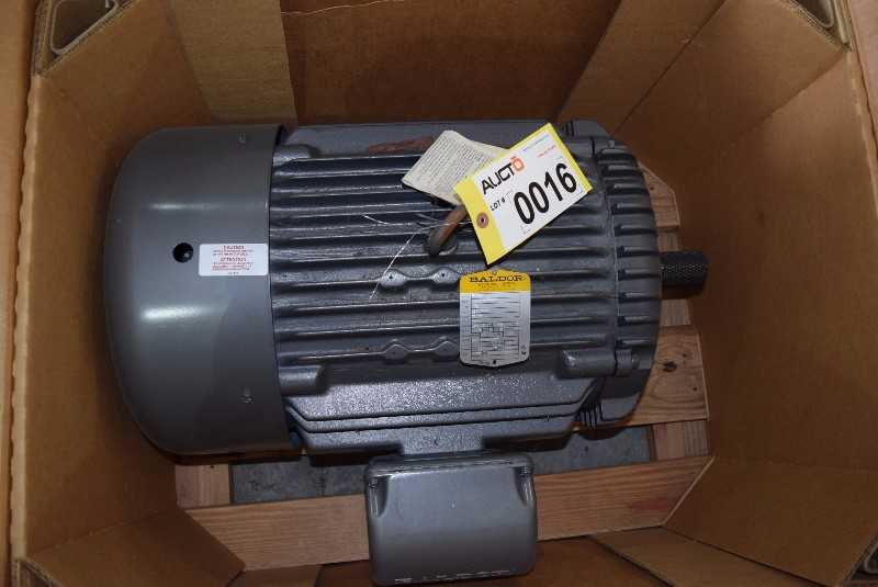NEW BALDOR 25 HP ELECTRIC MOTOR - MISCELLANEOUS