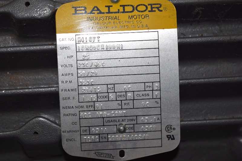 NEW BALDOR 25 HP ELECTRIC MOTOR - MISCELLANEOUS