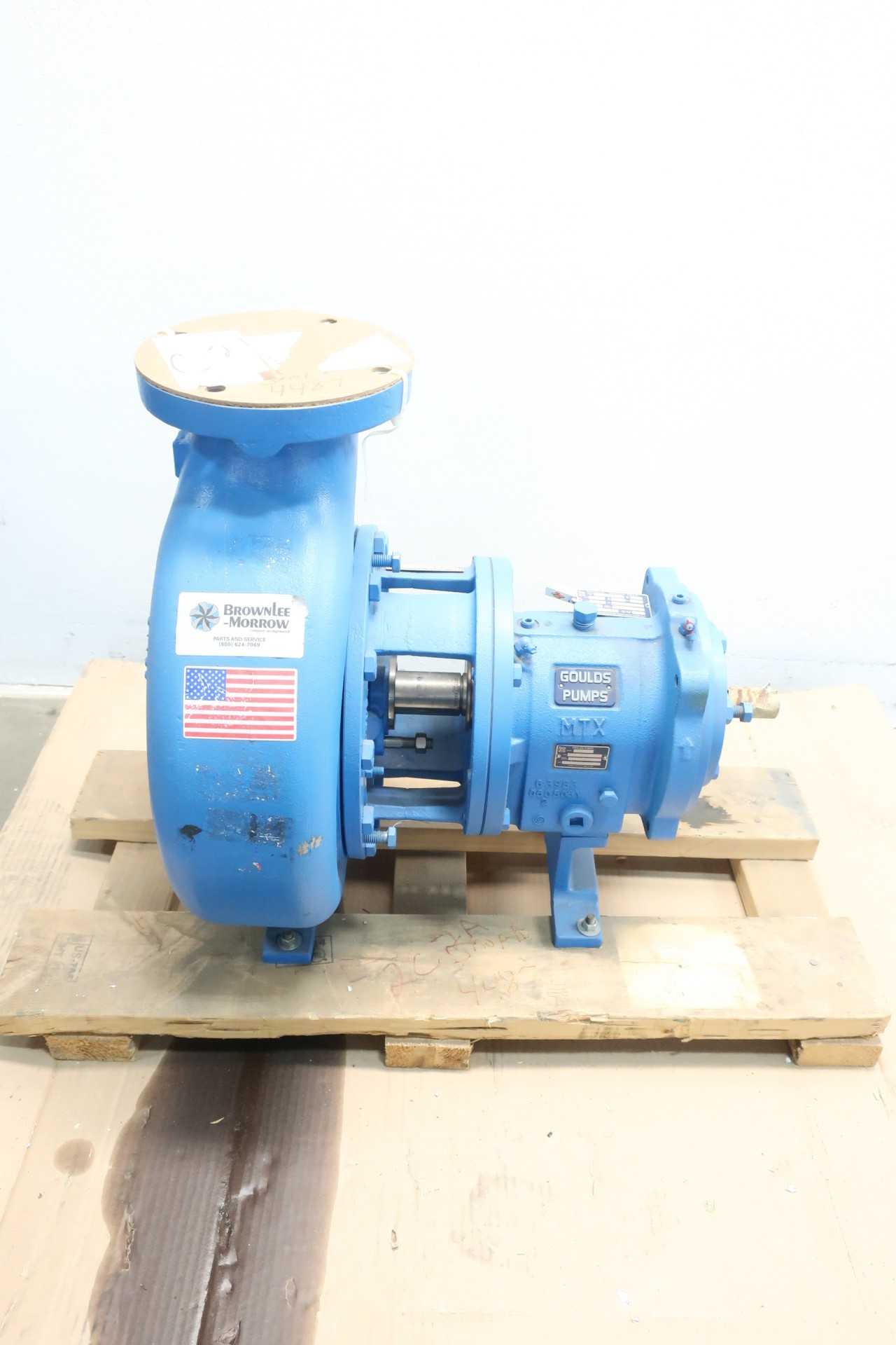 GOULD 3196 MTX 4X6-10H 4IN 9.125IN 1-1/8IN 6IN CENTRIFUGAL PUMP - CENTRIFUGAL PUMP