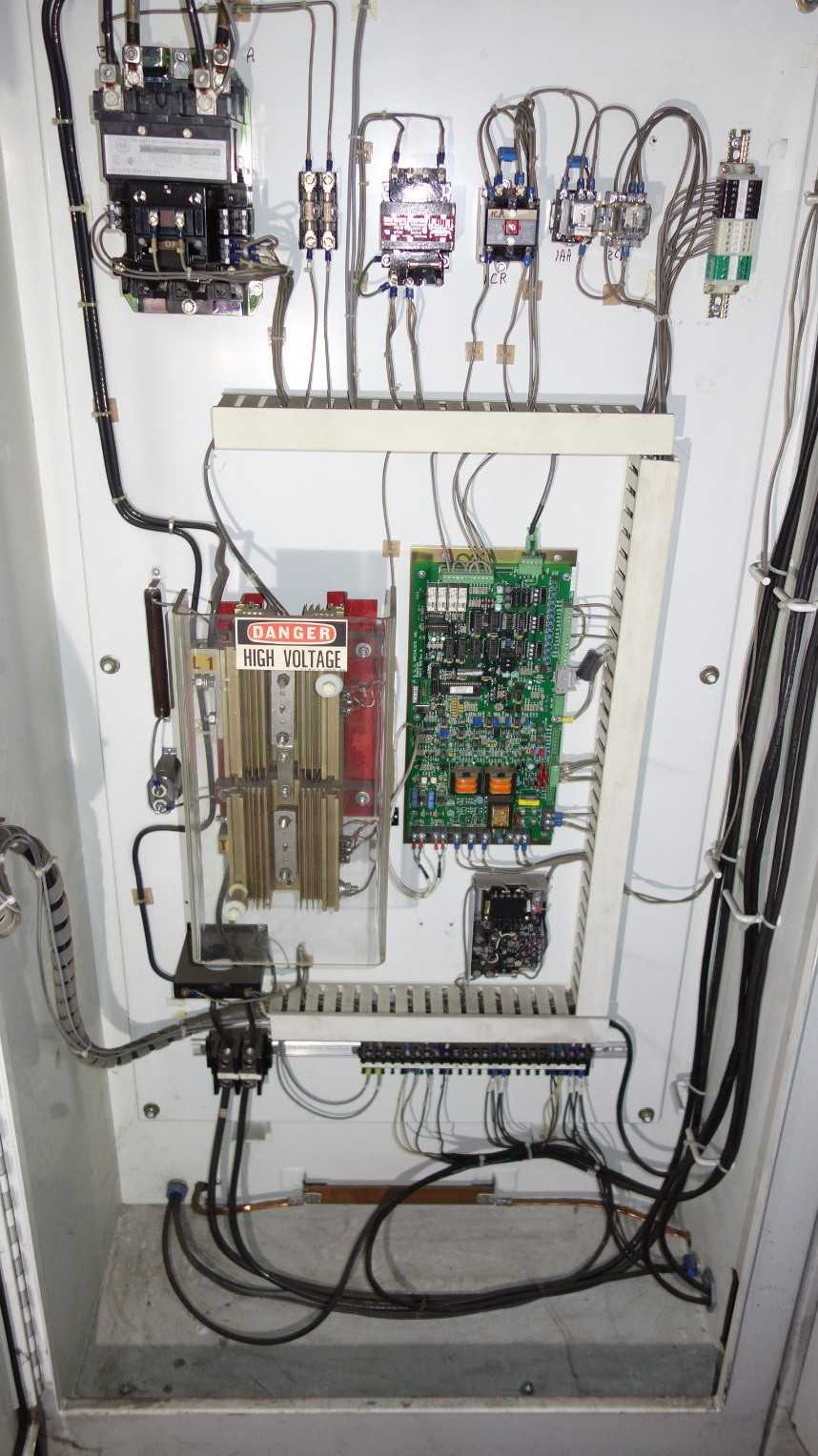 3X VERTICAL SECTIONS AVC POWERCON PAC 08007 480V ELECTRICAL CONTROL CABINETS W/ GS 750KVA 2400V 480Y/277V 3PH DRY TYPE TRANSFORMER - CONTROL TRANSFORMERS