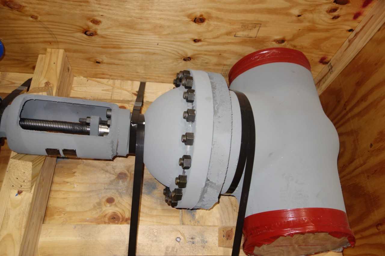 GATE VALVE, 16", 300 - KNIFE GATE VALVE