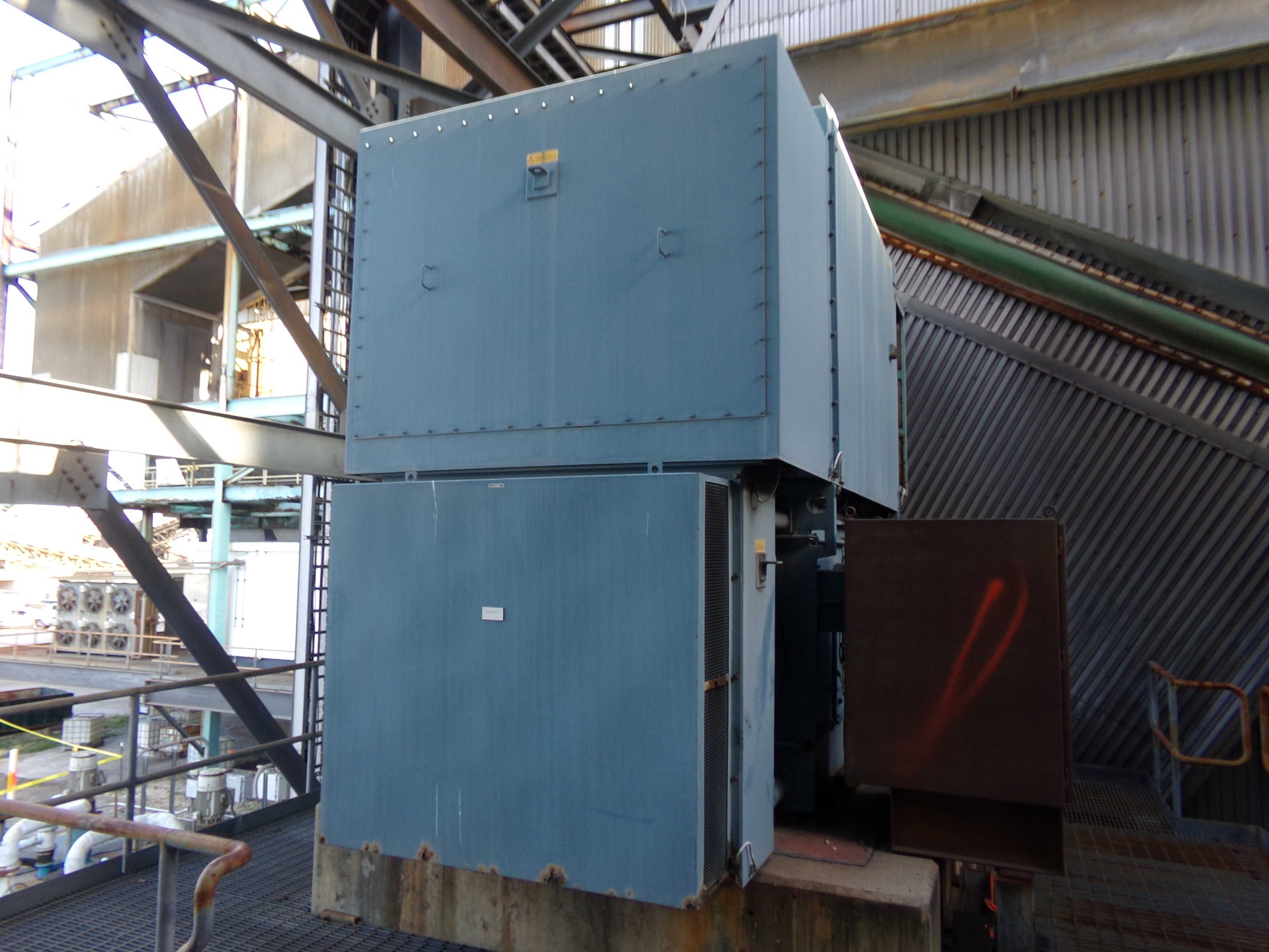 2008 ABB AMC 800M8A BSFV 3 PHASE INDUCTION MOTOR - ELECTRIC MOTORS