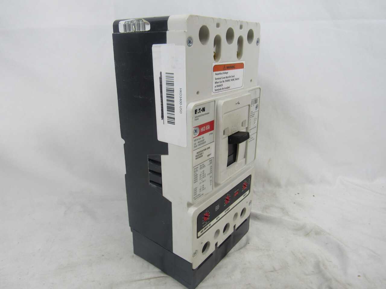 Quantity of 1x HKD3400 MCCB/Molded Case Circuit Breaker - CIRCUIT BREAKERS