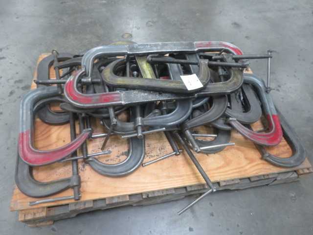 "C" Clamps, LOT - MISCELLANEOUS