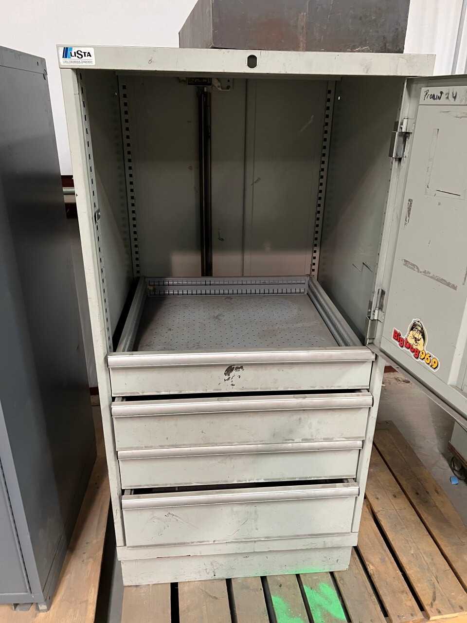 3X STANLEY VIDMAR AND LISTA CABINETS (NEW MEXICO) - TOOL STORAGE