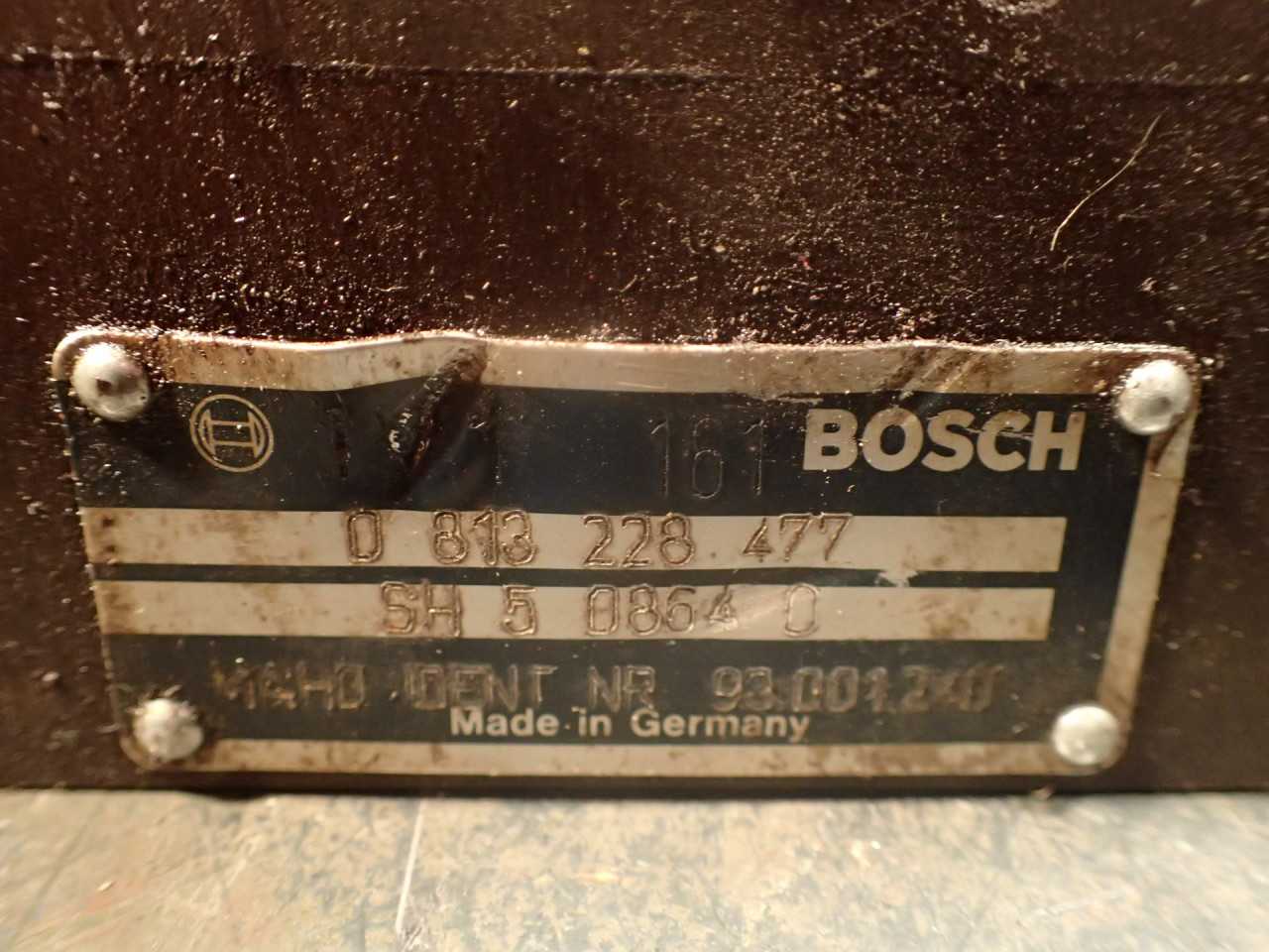 Bosch D-813-228-477 SH5-0-864-0 Steel Hydraulic Manifold Block End - PNEUMATIC VALVE