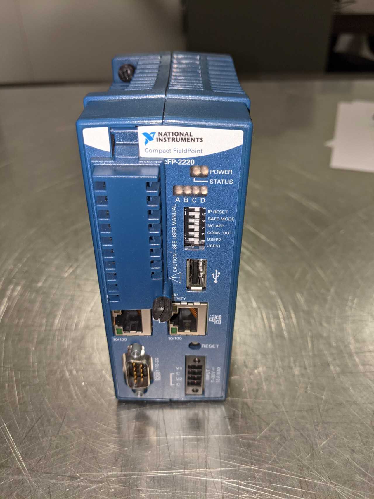 Repairable National Instruments cFP-2220 Compact FieldPoint Controller - ELECTRICAL COMPONENTS