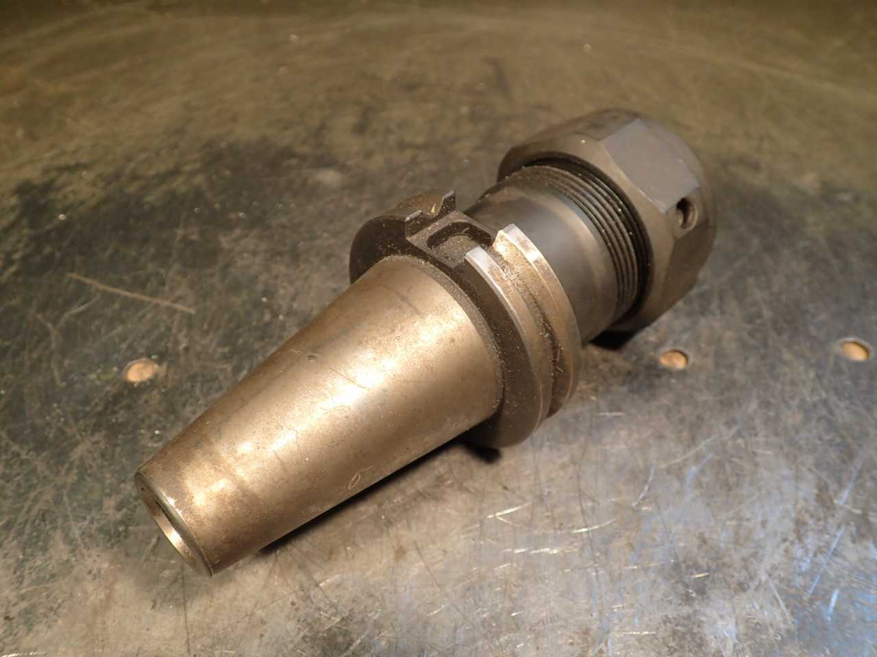 Parlec C40-10SC3 TG-100 Collet Chuck: 3" Projection, CAT-40 Taper Shank - MACHINING ACCESSORIES & TOOLING