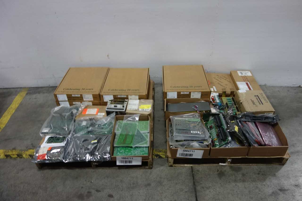2 PALLETS OF ASSORTED PCB CIRCUIT BOARDS - AUTOMATION & CONTROLS