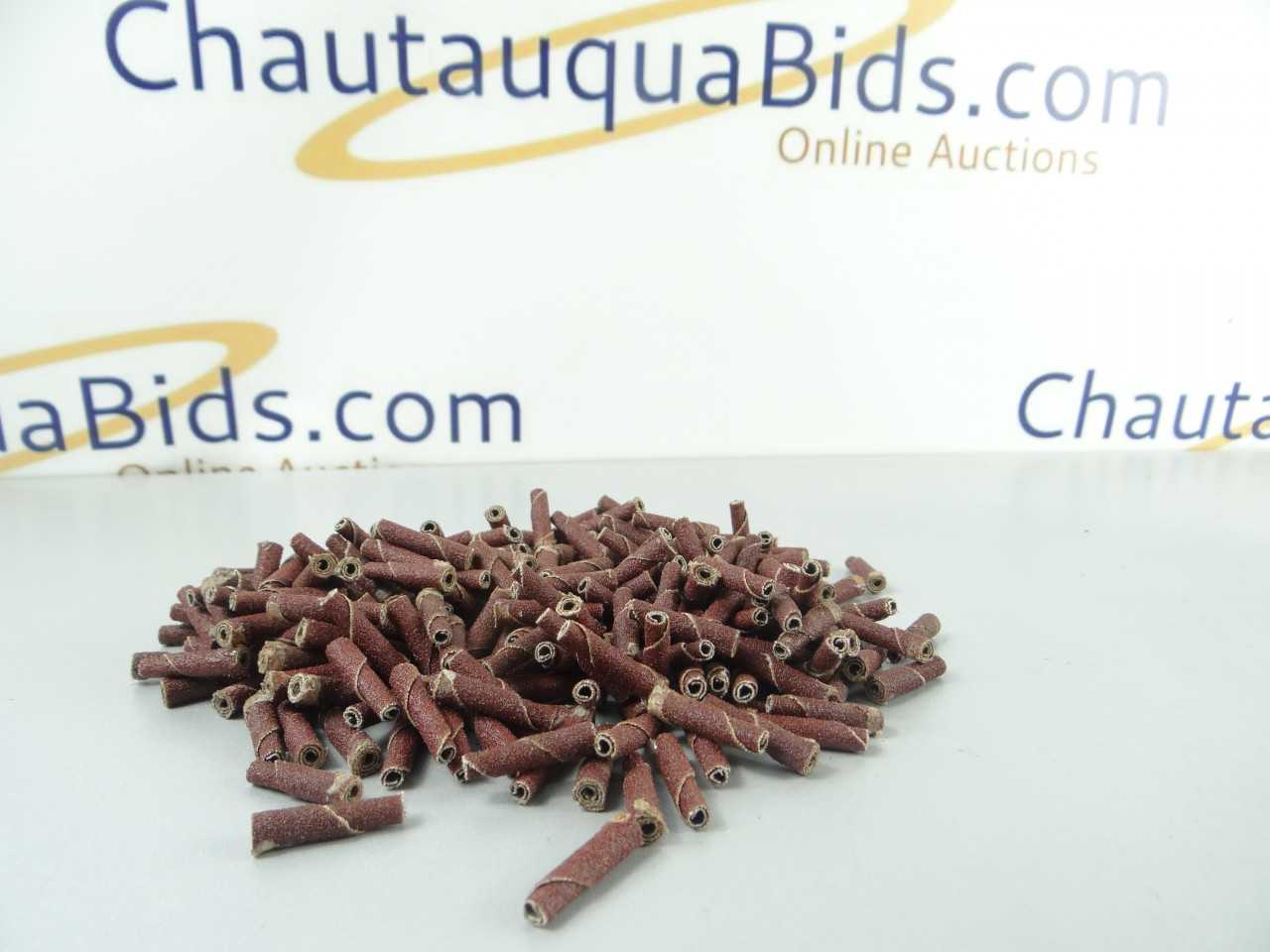 Large Lot of NEW Abrasive Cartridge Rolls 80 Grit - GRINDING WHEELS