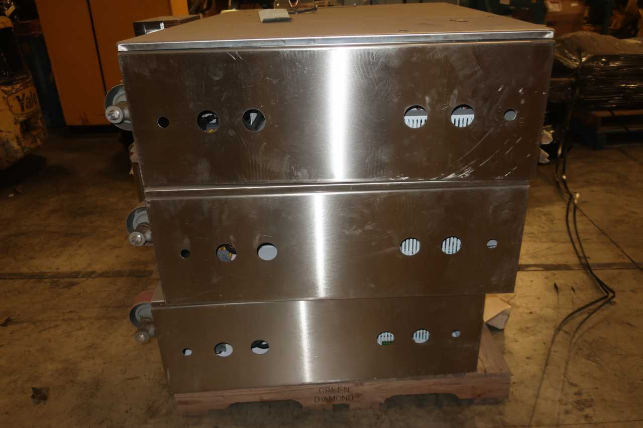 LOT OF 3 DELTAV DCS CHARM CONTROL PANEL - AUTOMATION & CONTROLS