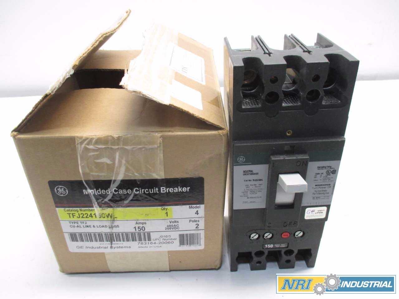 NEW GENERAL ELECTRIC 150 A CIRCUIT BREAKER - MISCELLANEOUS