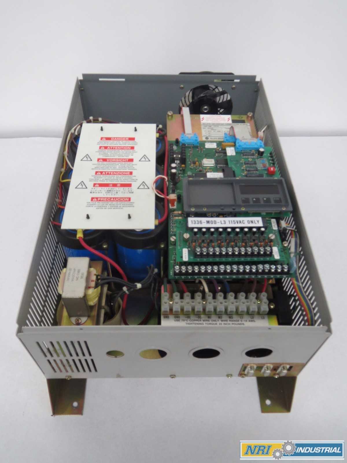 ALLEN BRADLEY 1336-C030-EOF 30HP AC DRIVE 575V-AC - MISCELLANEOUS