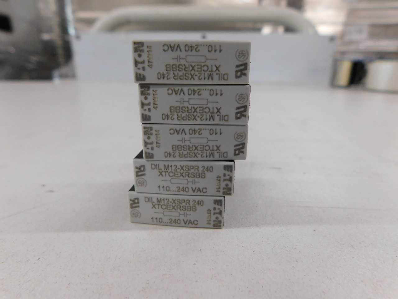 Lot of Quantity 5x XTCEXMSMB Contactors - CONTACTORS