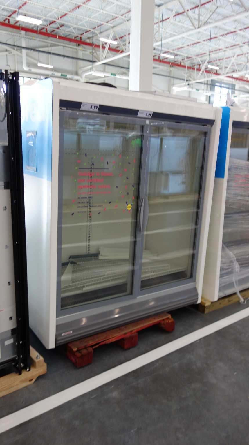 AHT VENTO GREEN MC FREEZE 156 2 DOOR MULTI-SHELF CHEST CAKE FREEZER 1.050W 208-240V-AC