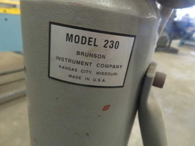 Brunson Model 230 - MISCELLANEOUS