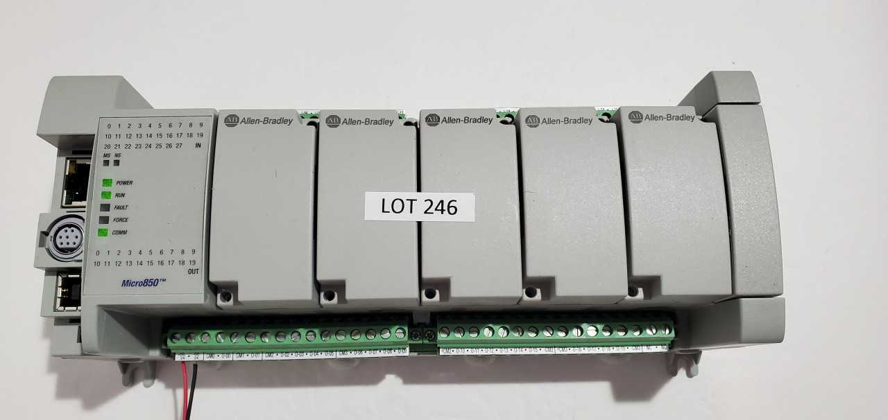Allen Bradley Micro 850 2080-LC50-48QBB PLC - AUTOMATION & CONTROLS Allen Bradley Micro 850 2080-LC50-48QBB PLC - AUTOMATION & CONTROLS
