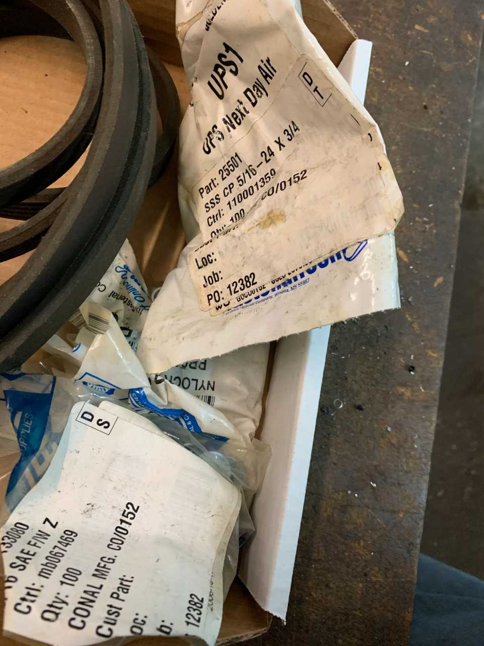 Spindle Belts and Hardware - BELTS