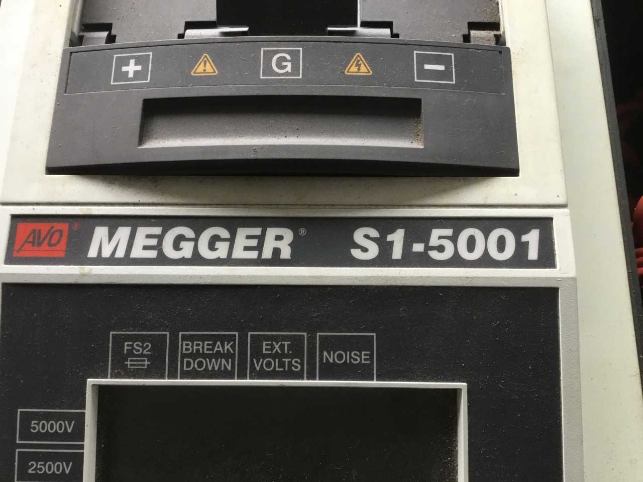 AVO Megger S1-5001 - ELECTRICAL TESTING EQUIPMENT