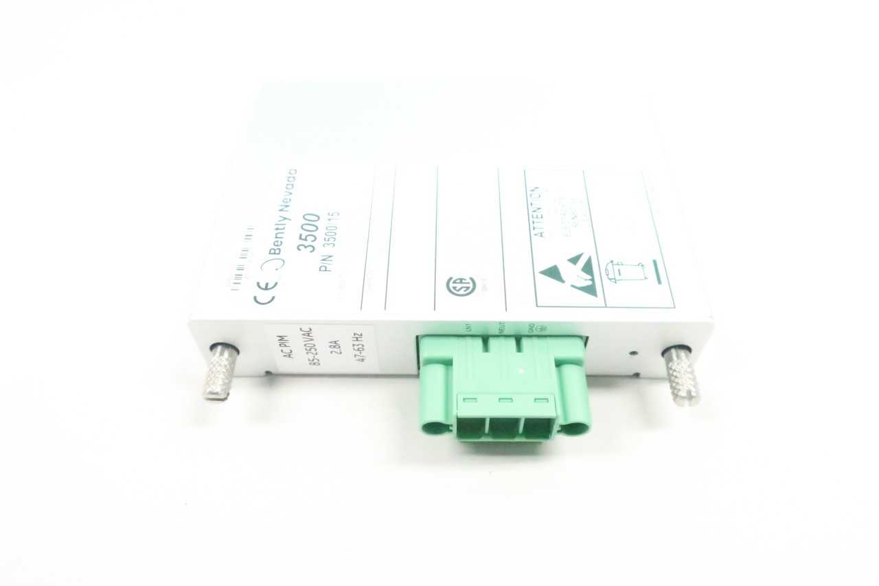 BENTLY NEVADA 3500/15-05-05-01 POWER SUPPLY MODULE - AUTOMATION & CONTROLS