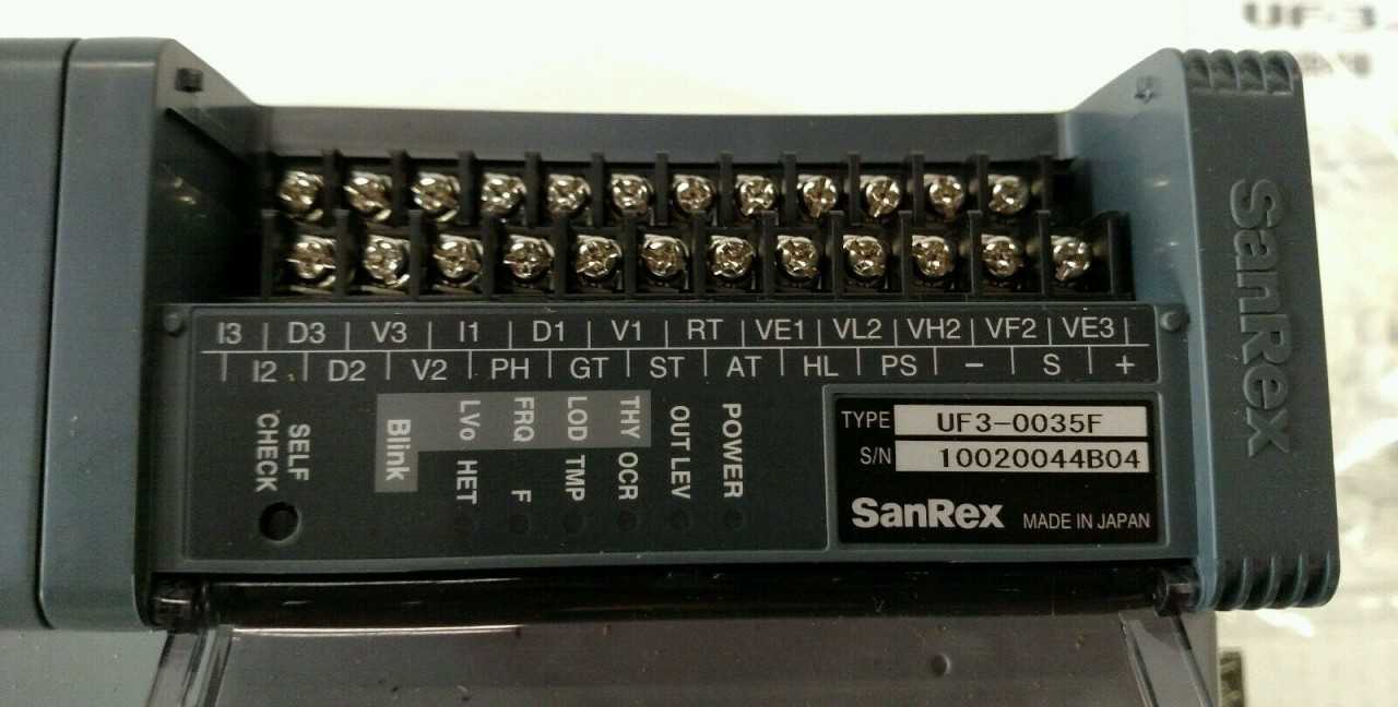 SanRex UF3-0035F CALPOTE UF Power Regulator - New Open Box Item - MOTOR DRIVES
