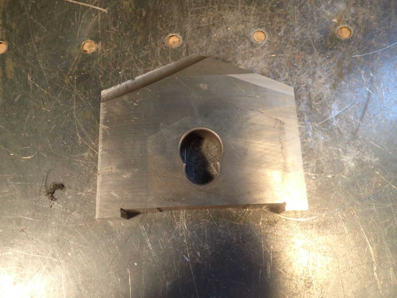 Allied Machine AMEC 4-1/16" 4.0625" Spade Drill Insert for G Series: 10274-0402 - MACHINING EQUIPMENT PARTS