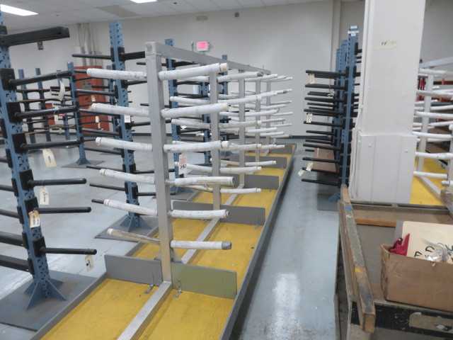 Aluminum Parts Storage Racks on Wheels - MISCELLANEOUS